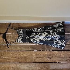 Speechless black floral cocktail dress size 3
